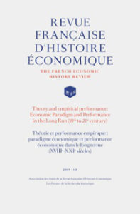 Lire la suite à propos de l’article Revue française d’histoire économique : Numéro 11-12 (2019/1-2)